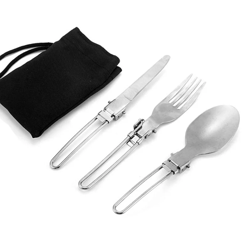 1-10PCS Foldable Camping Forks - Outdoor Camping Glamping Share recension och pris