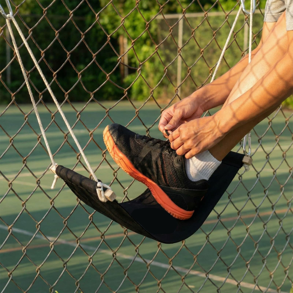 Outdoor Folding Foot Rest Port - Outdoor Camping Hammock recension och pris