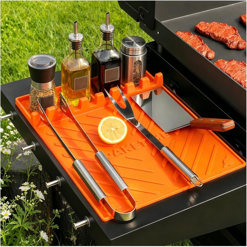 Silicone Grill Mats or Griddle - Outdoor Camping Mat recension och pris