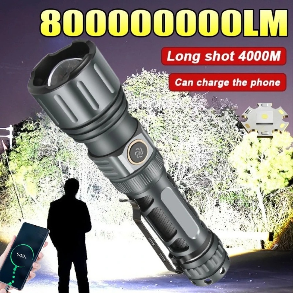 Super Bright Flashlight Portab - Outdoor Camping And Fishing recension och pris