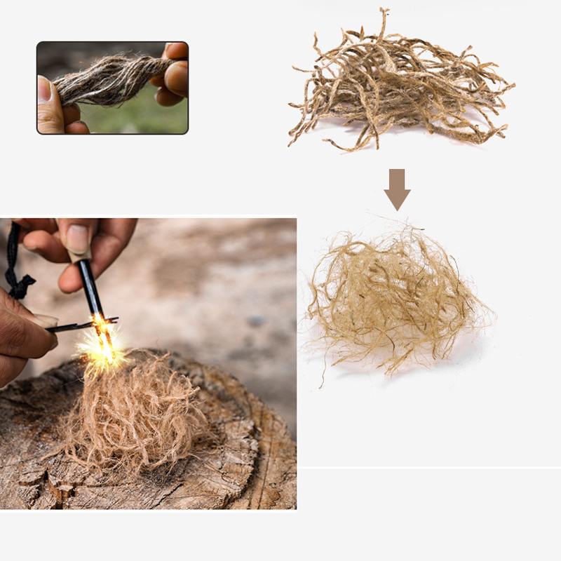 Outdoor Mini Wax Hemp Rope Por - Outdoor Camping Wood Stove recension och pris