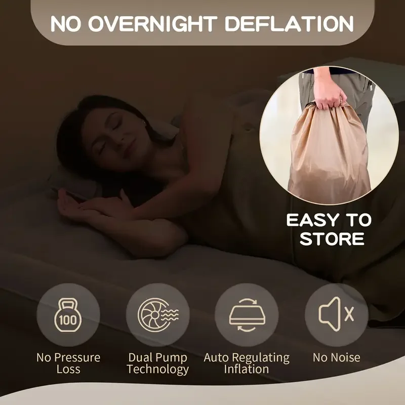 Interior Air Mattress Glamping - Outdoor Camping Mattress recension och pris