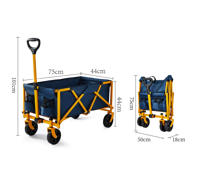 Collapsible Foldable Wagon, Be - Camp Table Folding recension och pris