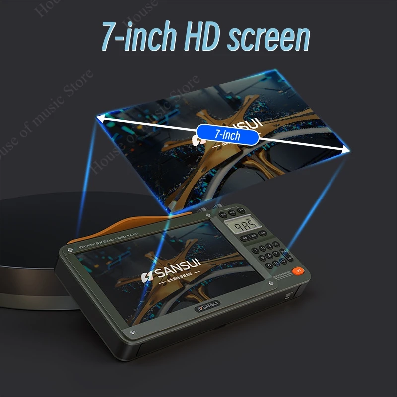 Sansui F50/F51 HD Screen Video - Outdoor Camping Videos recension och pris