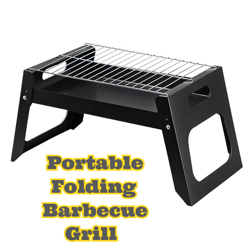Portable Charcoal BBQ Grill Fo - Outdoor Camping Ideas recension och pris