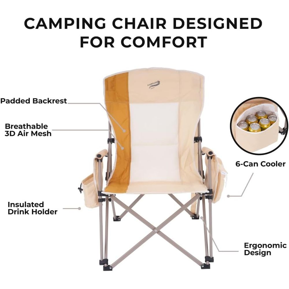 Durable Padded Folding Camping - Outdoor Camping And Fishing recension och pris