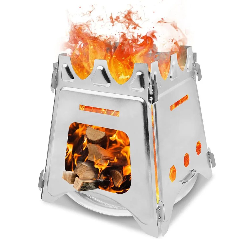 Portable Camping Wood Stove wi - Outdoor Camping Wood Stove recension och pris